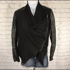 Anthropologie Blank NYC drape front jacket